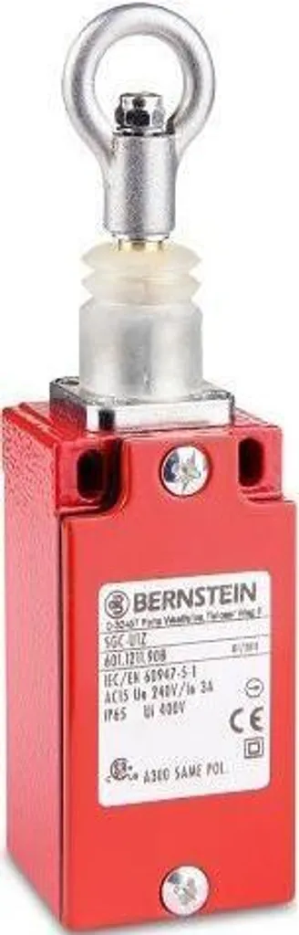 Interrupteur Bernstein SGC-U1Z robuste avec boîtier IP65 et contact 1NF