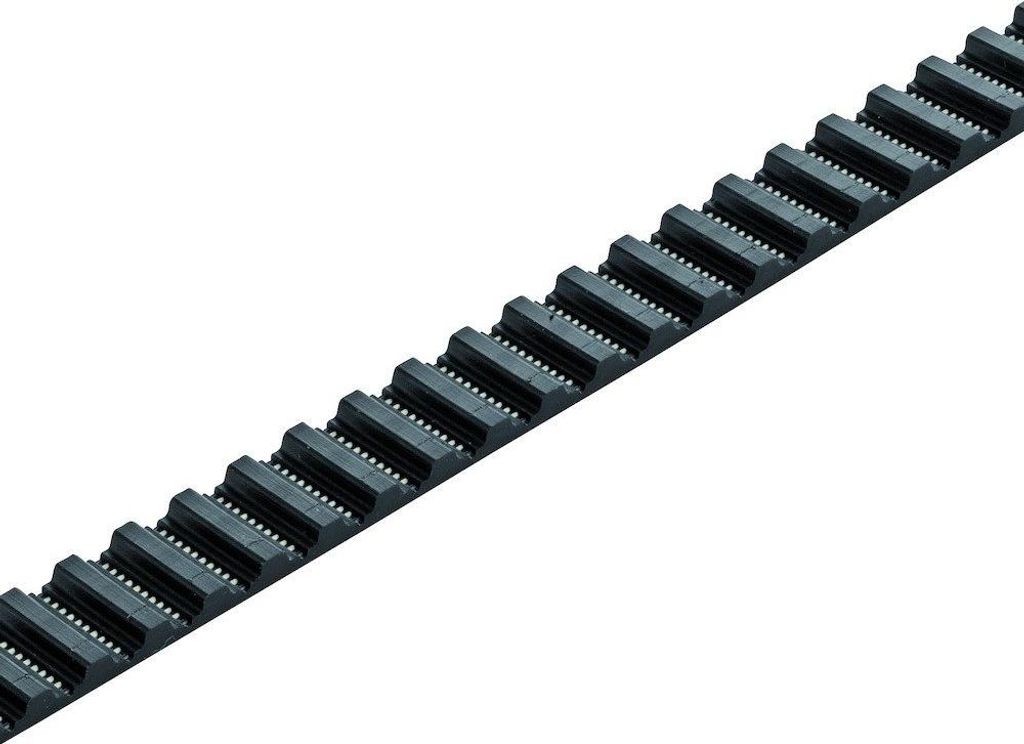 Schiebet.-Zahnriemen, P 10 T5, zum Einspannen,B 10mm,S 2,2mm, Gummi schwarz