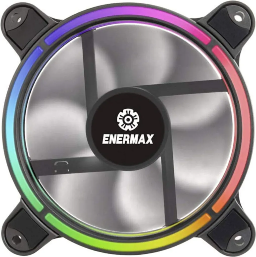 Ventilateur de Boîtier 120 mm Enermax Pack de 6 pour PC Gaming Haute Performance - 9