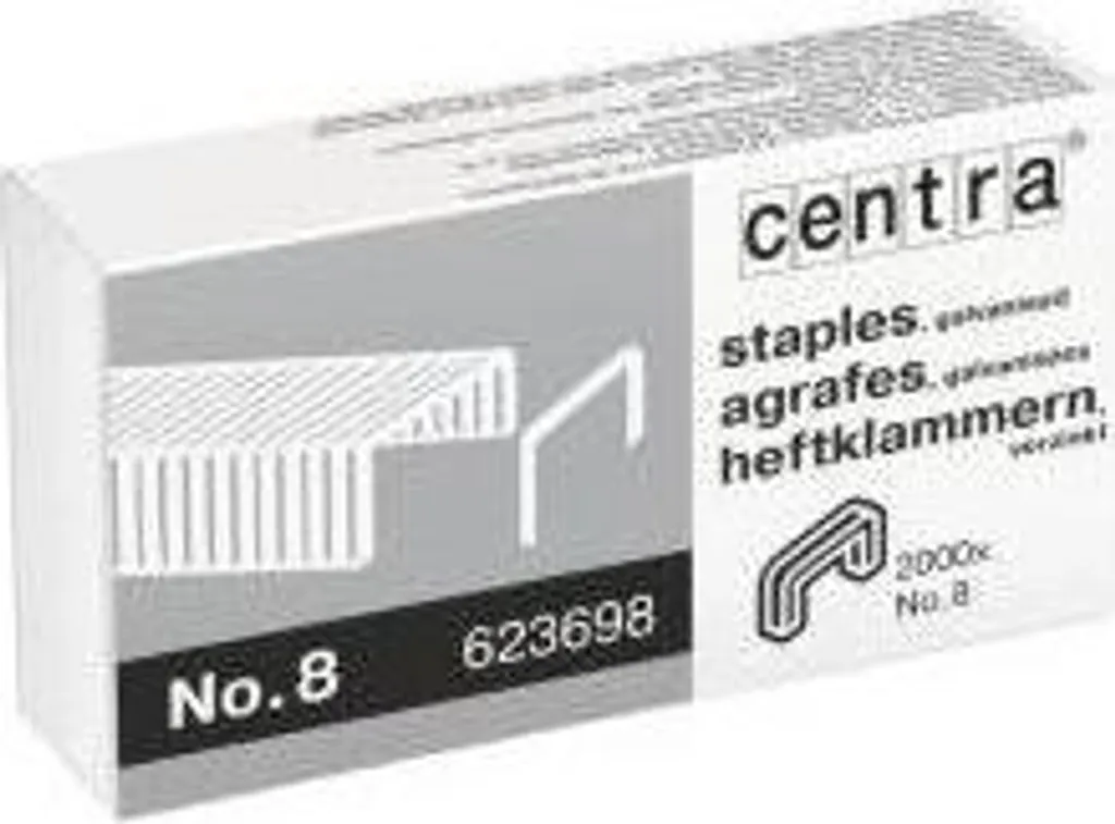 Pack 2000 Agrafes Esselte 623698 pour Archivage et Organisation Bureau