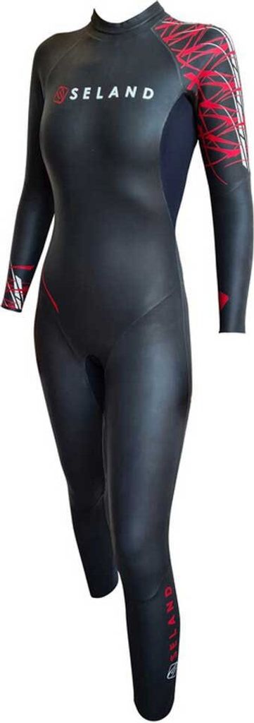 Seland Triathlon Langarm-neoprenanzug Schwarz S Schwarz S