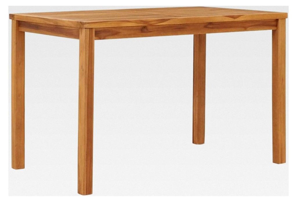 Esstisch aus Massivholz 120x70x77 cm Teak