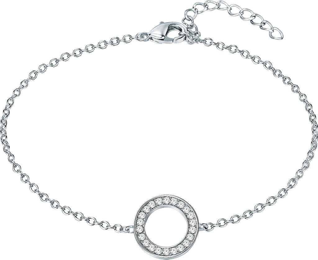 Rafaela Donata Armband Sterling Silber verziert mit Kristallen von Swarovski 17,0 cm Basislänge + 3,0 cm Verlängerung 50115135