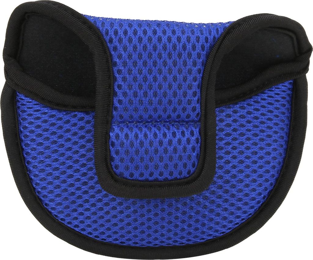 Klettverschluss speziell für Golfschläger-Putter-Abdeckungen, Schlägerhaube, Nylon-Abdeckungen, Blau