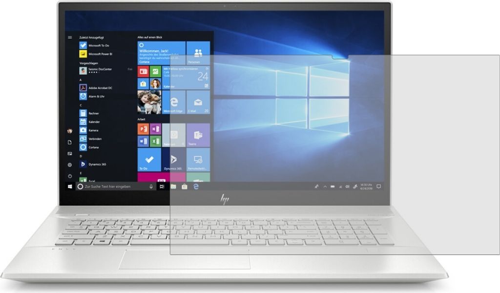 2x Schutzfolie HP Envy x360 15-dr1144ng Antireflex Displayschutzfolie Antibakteriell