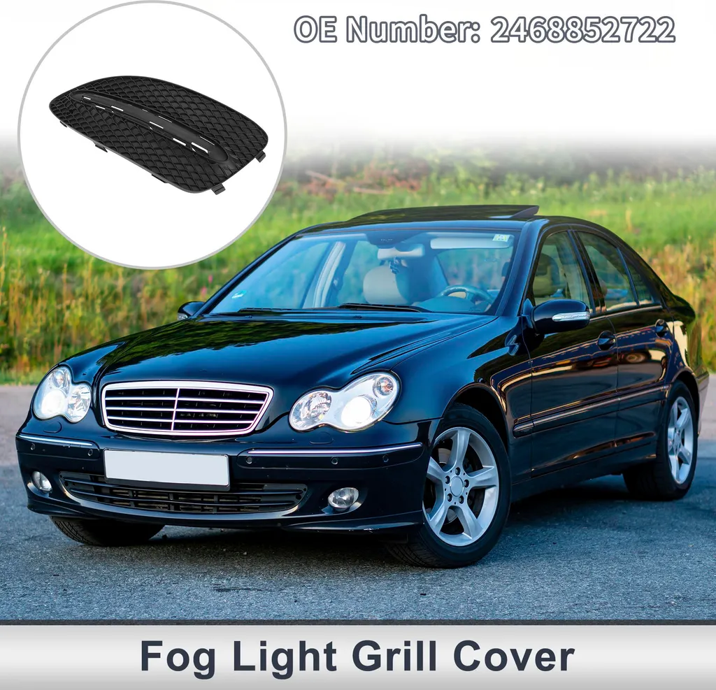 Cache Antibrouillard Mercedes W242 pour Remplacement Pare-chocs Gauche