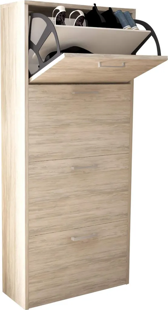 Mobile Scarpiera Slim 59x25x140 h Marrone Chiaro | MilaniHome.it - 2