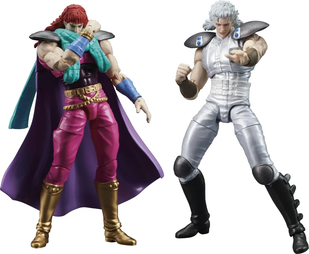 Set figurines Digaction Juda Rei 8 cm pour décoration vitrine manga