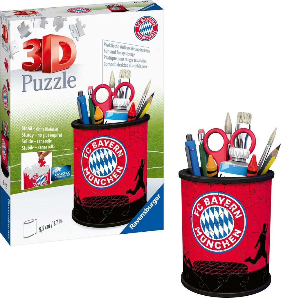 Ravensburger 3D Puzzle 11215 - Utensilo FC Bayern - Produktbild 