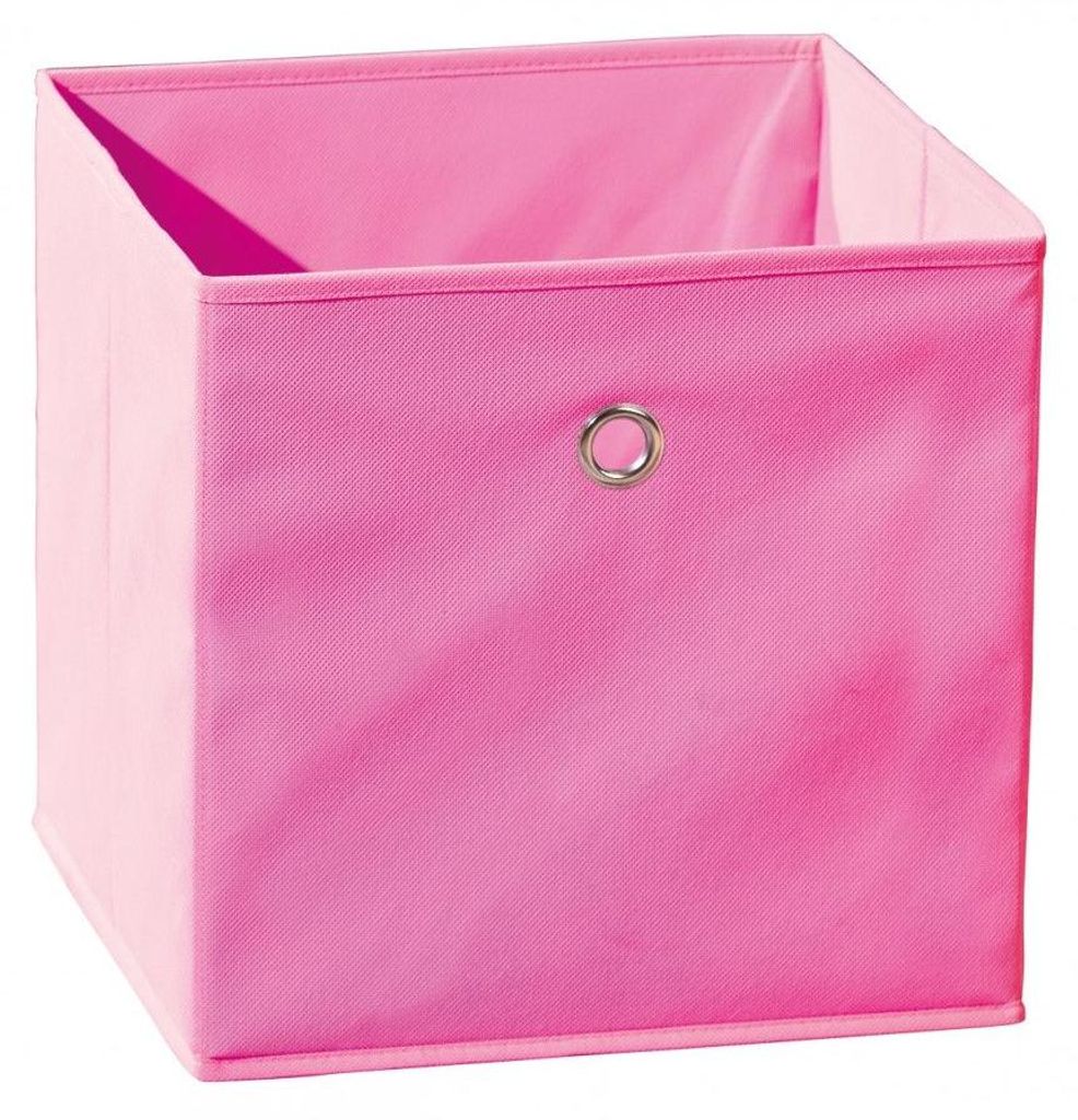 Boîte de rangement cube 32 cm - Winny - Rose Image du produit 