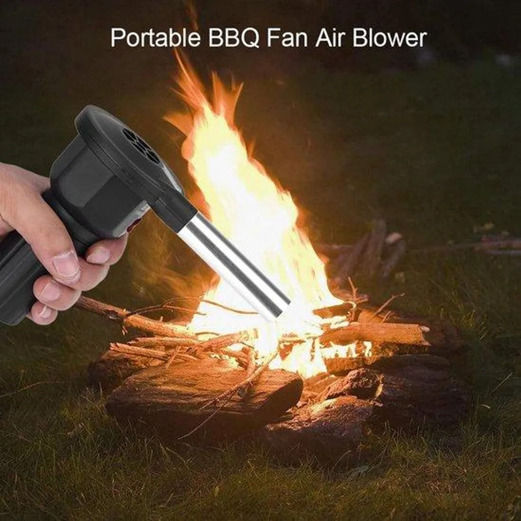 Ventilateur électrique portable barbecue - Souffleur barbecue plastique