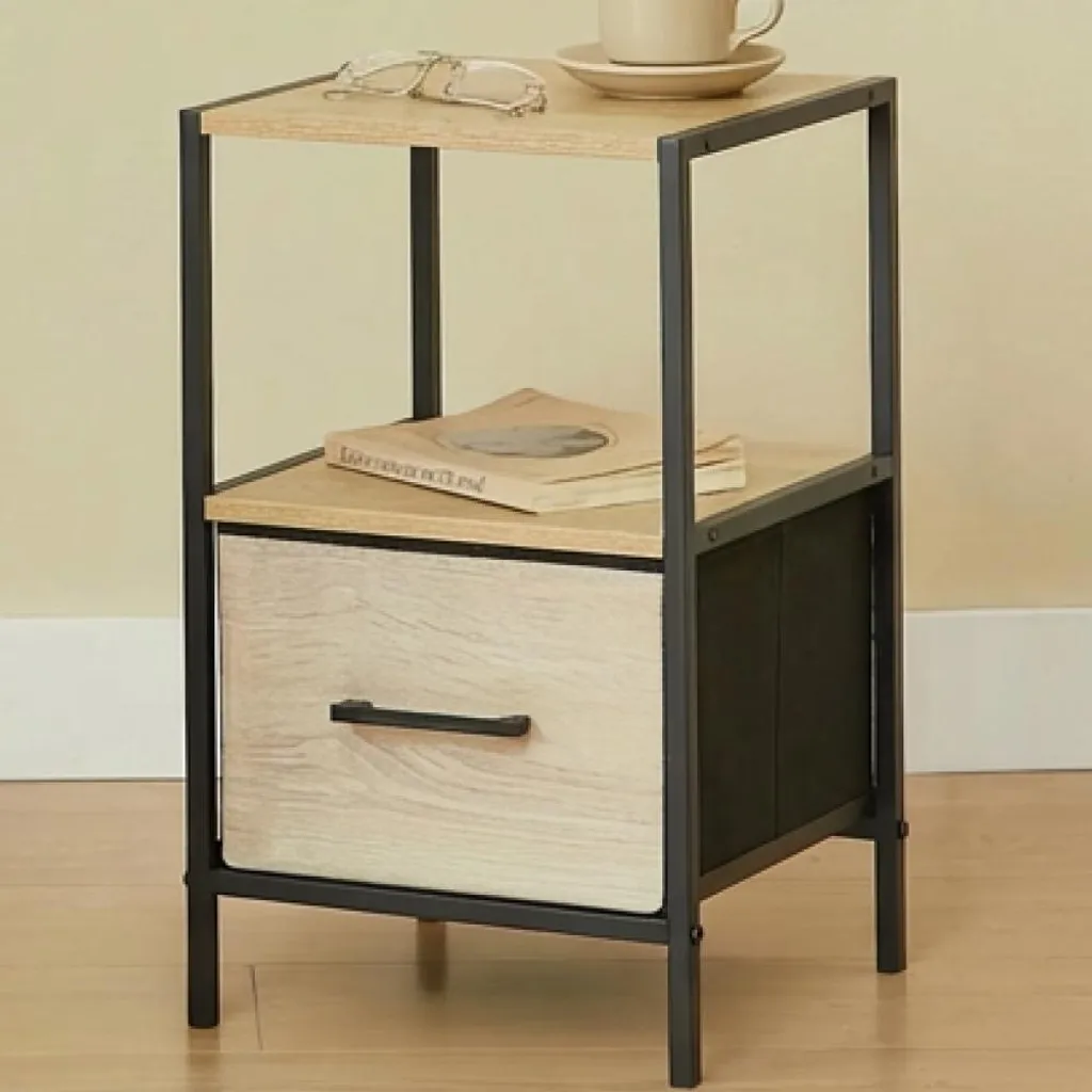 Petite Table d'Appoint pour Canapé et Chambre - Meuble Gain de Place