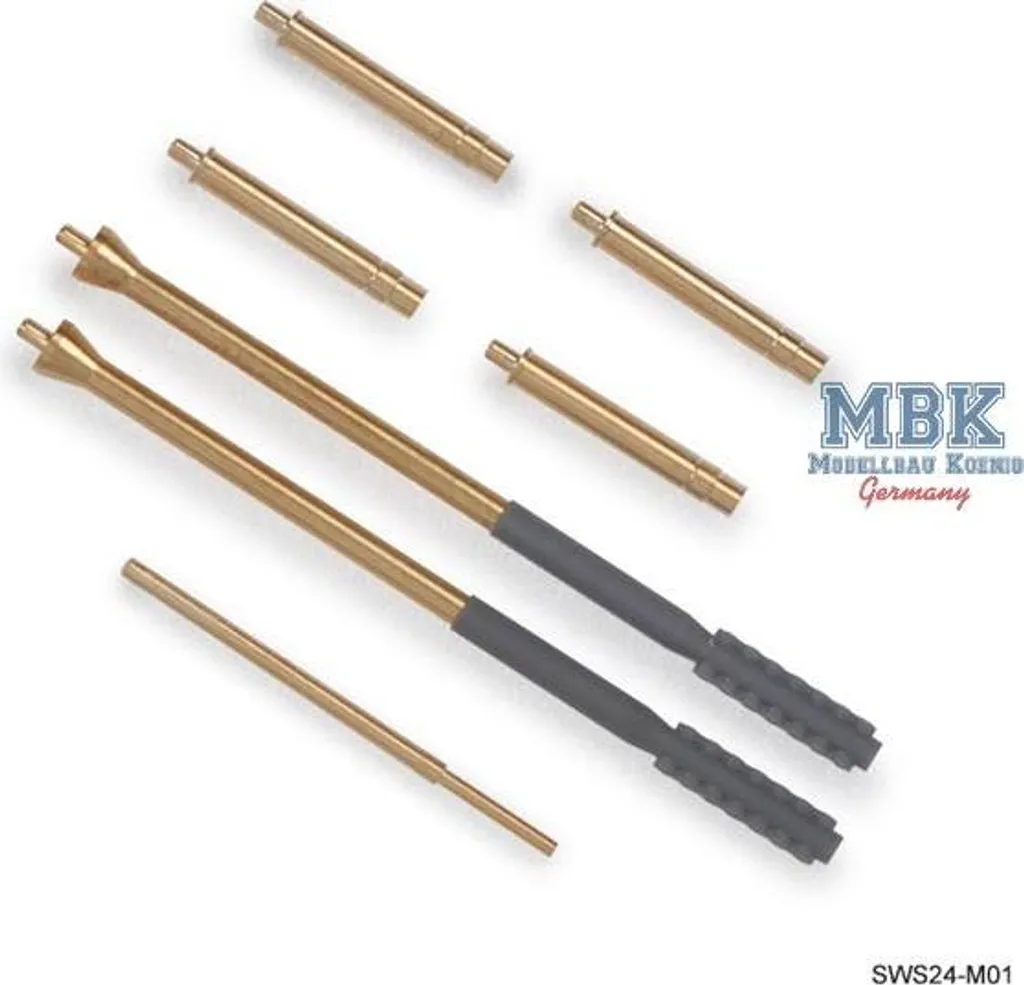 Set d'Armement et Pitot Ho 229 B en Métal pour Maquette d'Avion 1/32