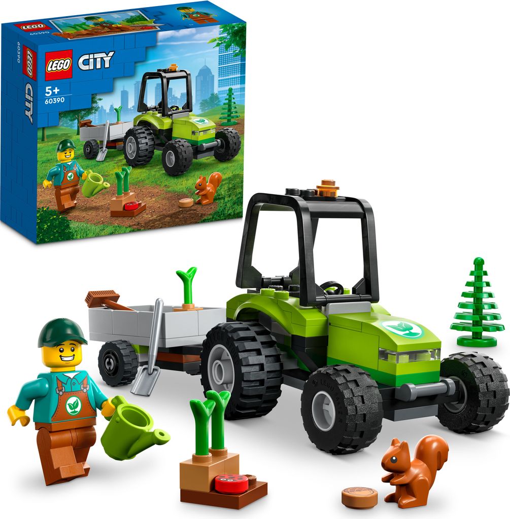 Stavebnica LEGO City 60390 Traktor v parku (86 dielikov) Obrázok produktu 