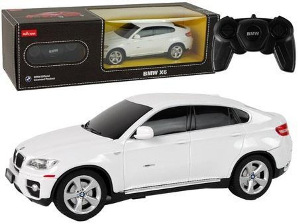 Auto R/C BMW X6 Rastar 1:24 białe Zdjęcie produktu 