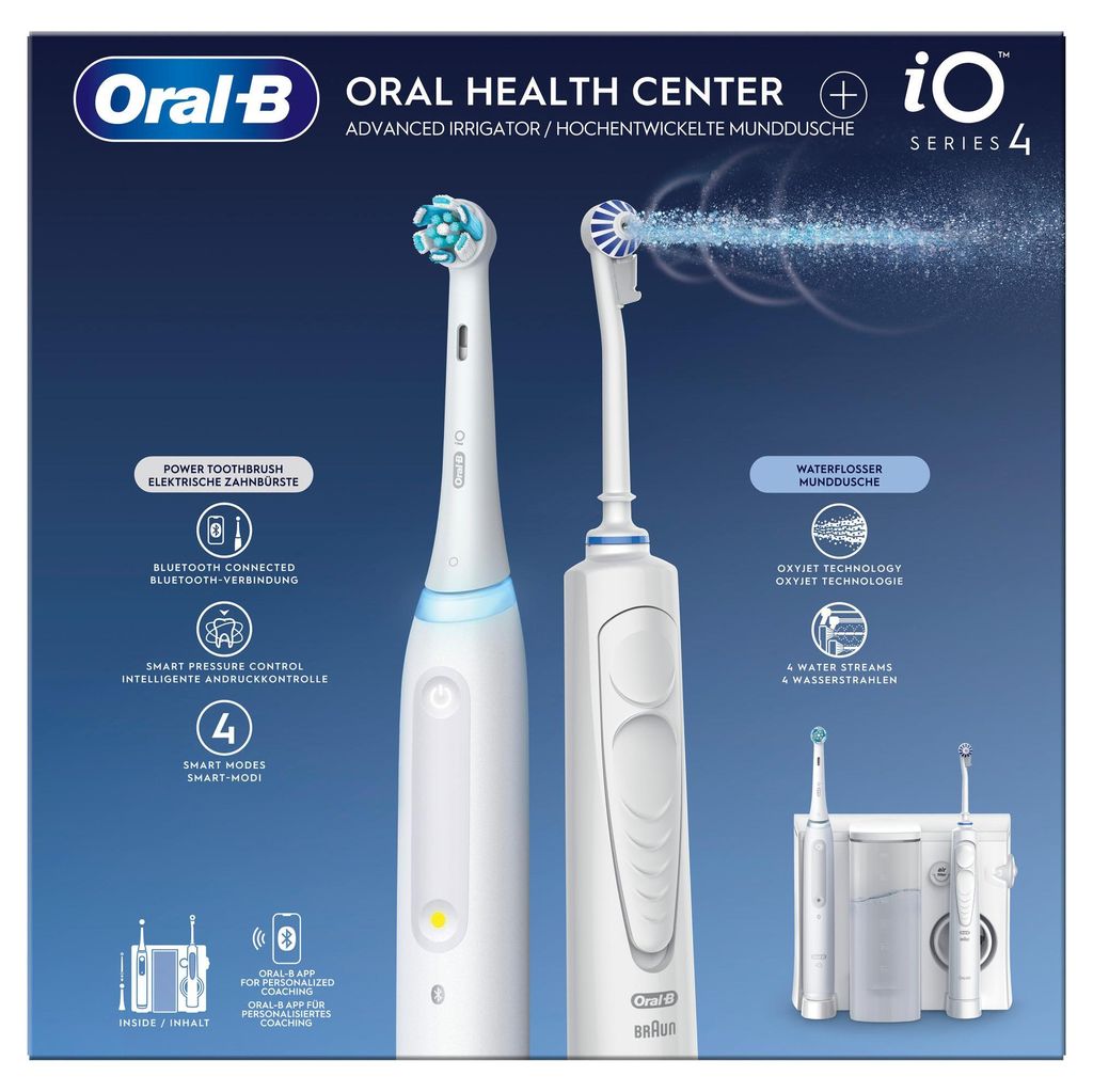 Oral-B 841068 Center OxyJet Reinigungssystem +Oral-B iO4 Immagine del prodotto 