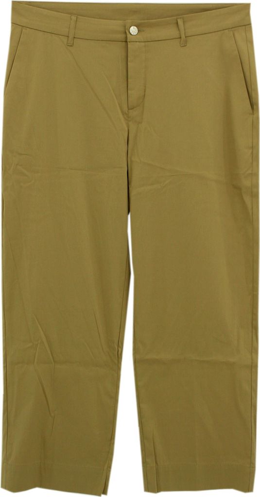 28072 Mac Jeans, Culotte 7/8, 7/8 Damen Jeans Hose, Popelinestretch, brown, D 40 W 30