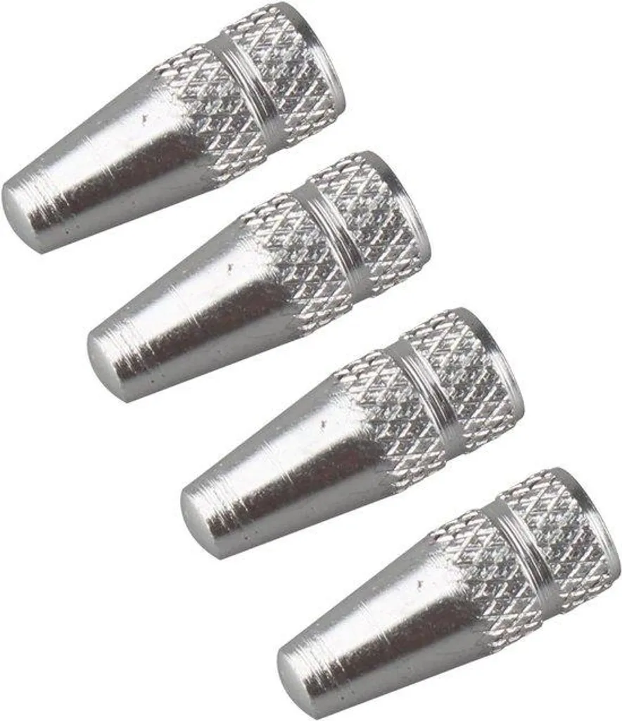 Capuchon de valve vélo en aluminium pour VTT et vélo de route - 4 pièces