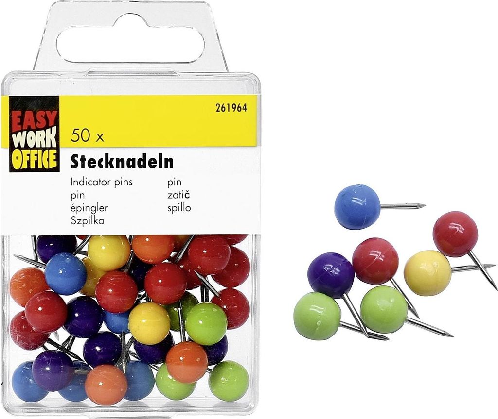 Stecknadeln 50er Pack