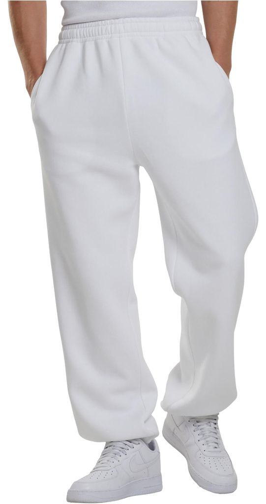 Urban Classics Fluffy Sweatpants White, L Produktbild 