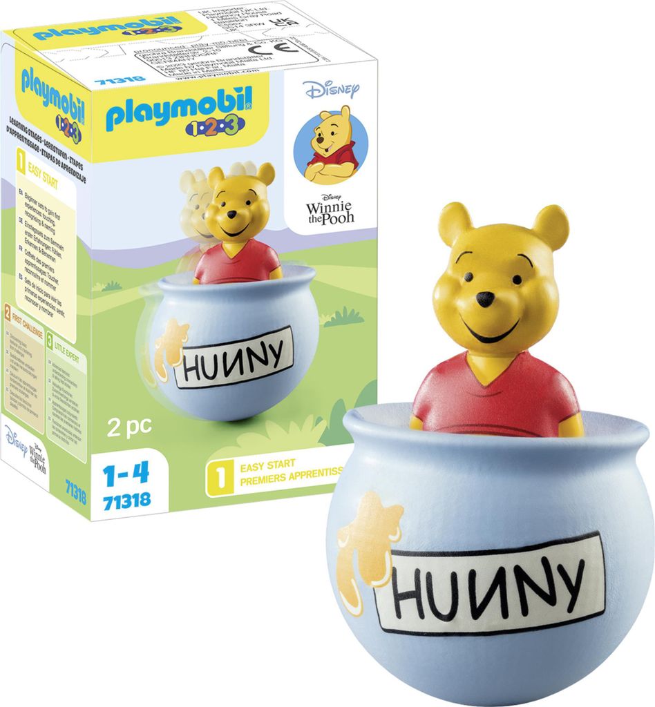 PLAYMOBIL Disney & Winnie l'ourson 71318 1.2.3 & Disney : Image du produit 
