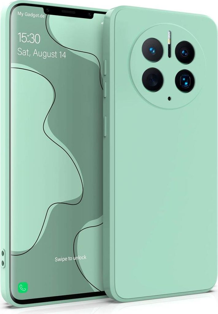 MyGadget Silikon Hülle Kompatibel mit Huawei Mate 50 Pro - robuste Schutzhülle TPU Case Slim Silikonhülle - Back Cover Kratzfest Handyhülle - M...
