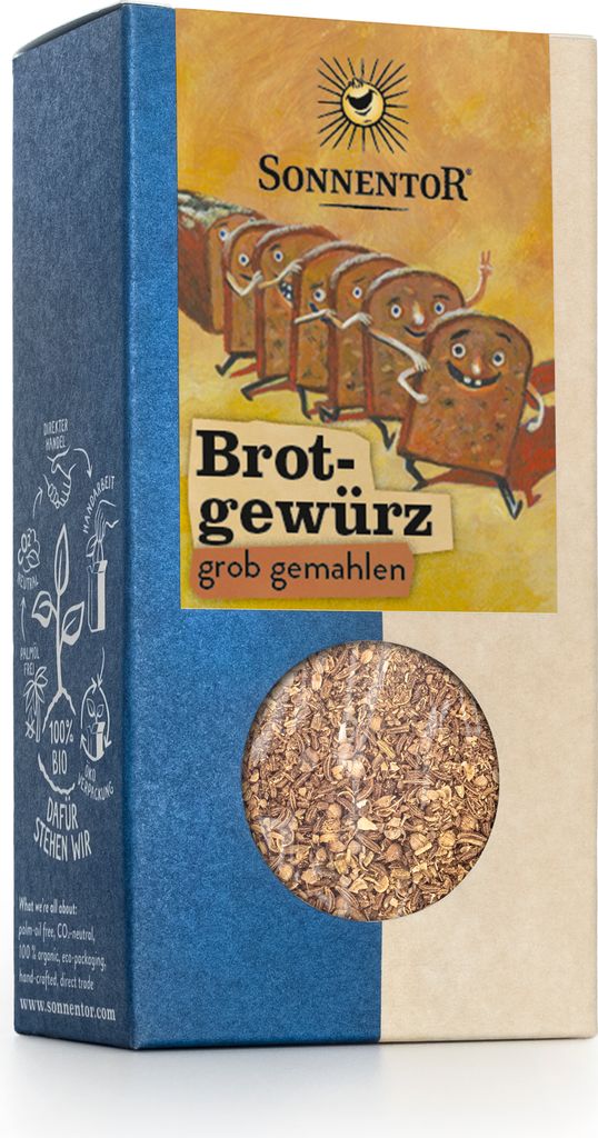 CHLEBOVÉ KOŘENÍ BIO MLETÉ 50 g SONNENTOR Obrázek produktu 