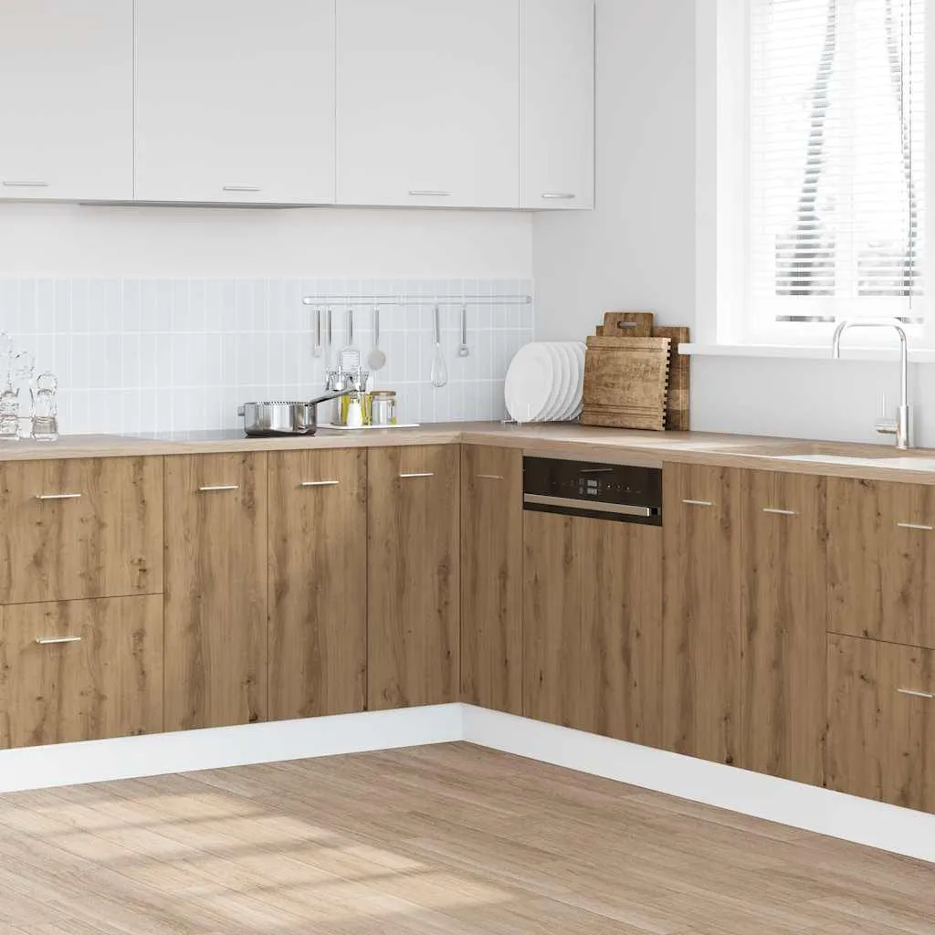 Mobile Angolare Cucina Lyon Rovere Artisan 75.5cm | Prezzo vidaXL - 2