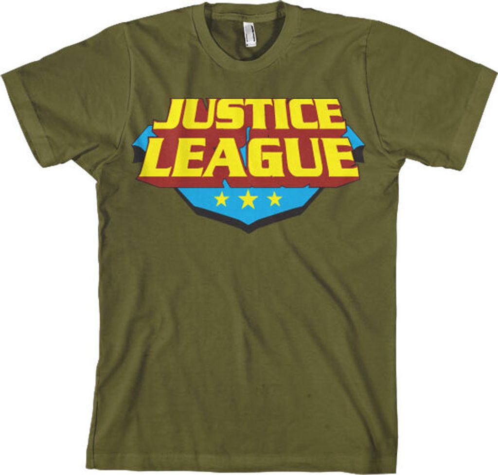 Justice League Classic Logo - XX-Large - Olive