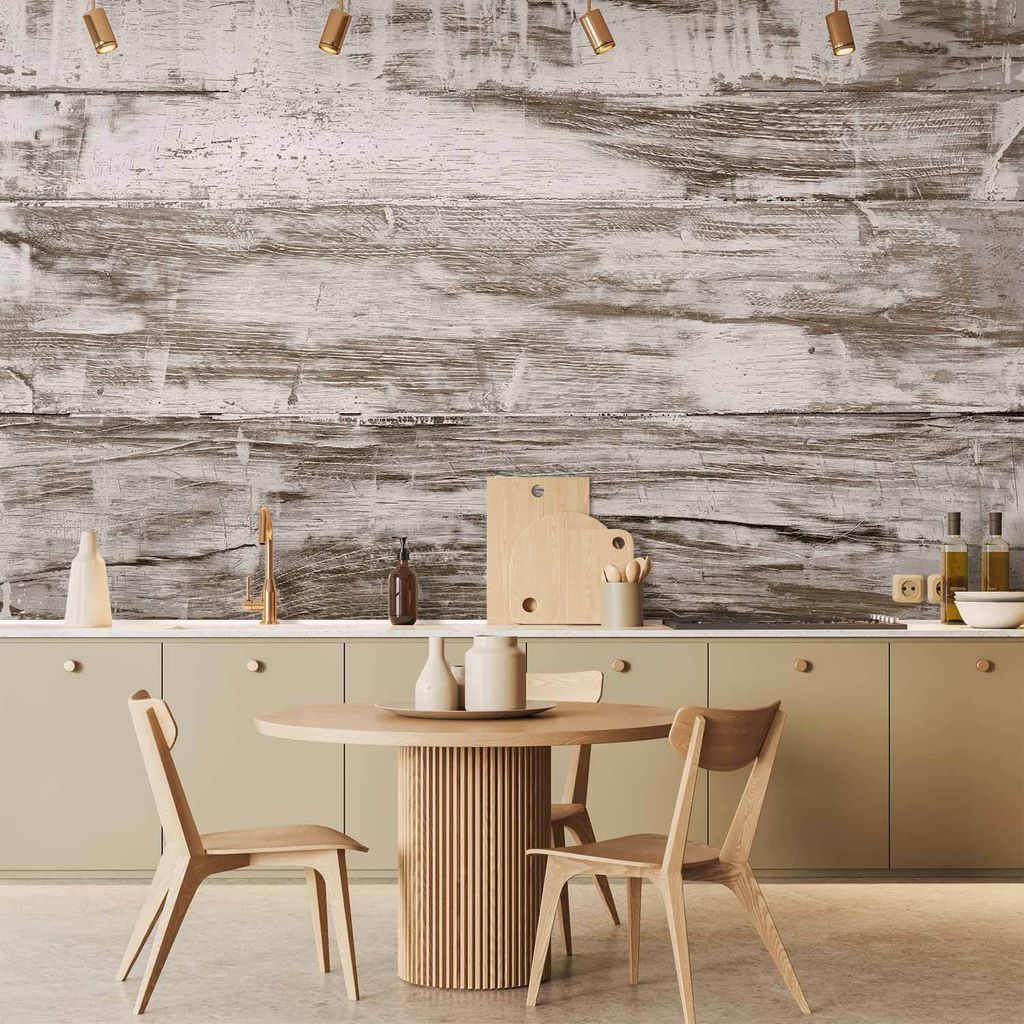 Vlies Fototapete - Shabby Chic Wood 450x315 cm Muster f-B-10039-a-a