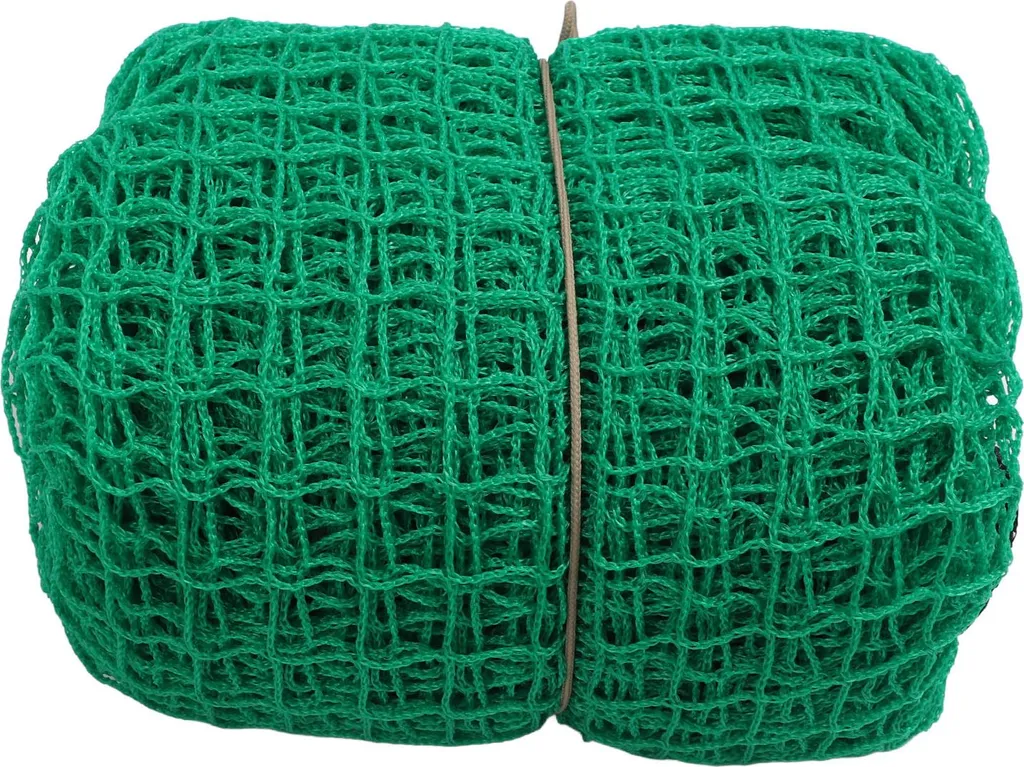 Filet de pratique multisports 3x3m vert en maille de nylon renforcée