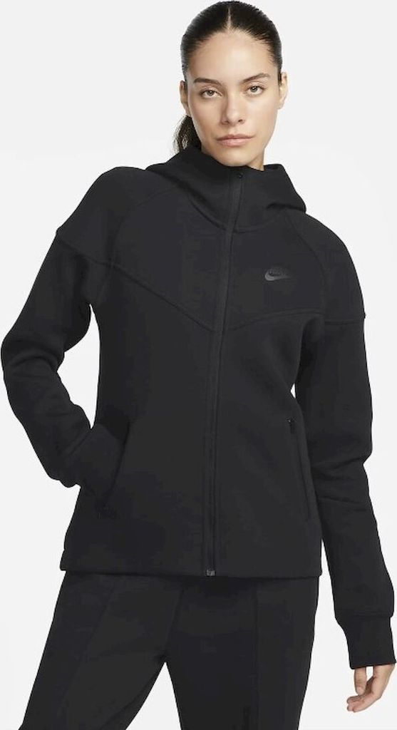 NIKE - sportswear tech fleece windrun - Kapuzenpulli damen - Zwart