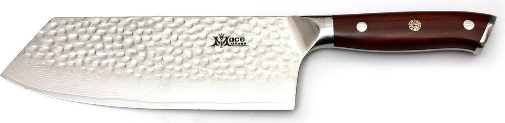 MaceMaker HAILSTORM CLEAVER SanMai Damast Küchenmesser