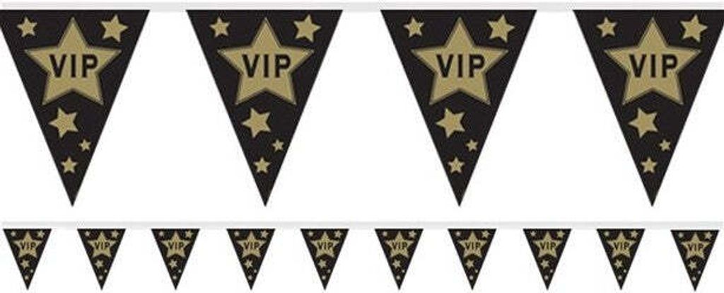 VIP Celebrity Wimpelkette 3,7m