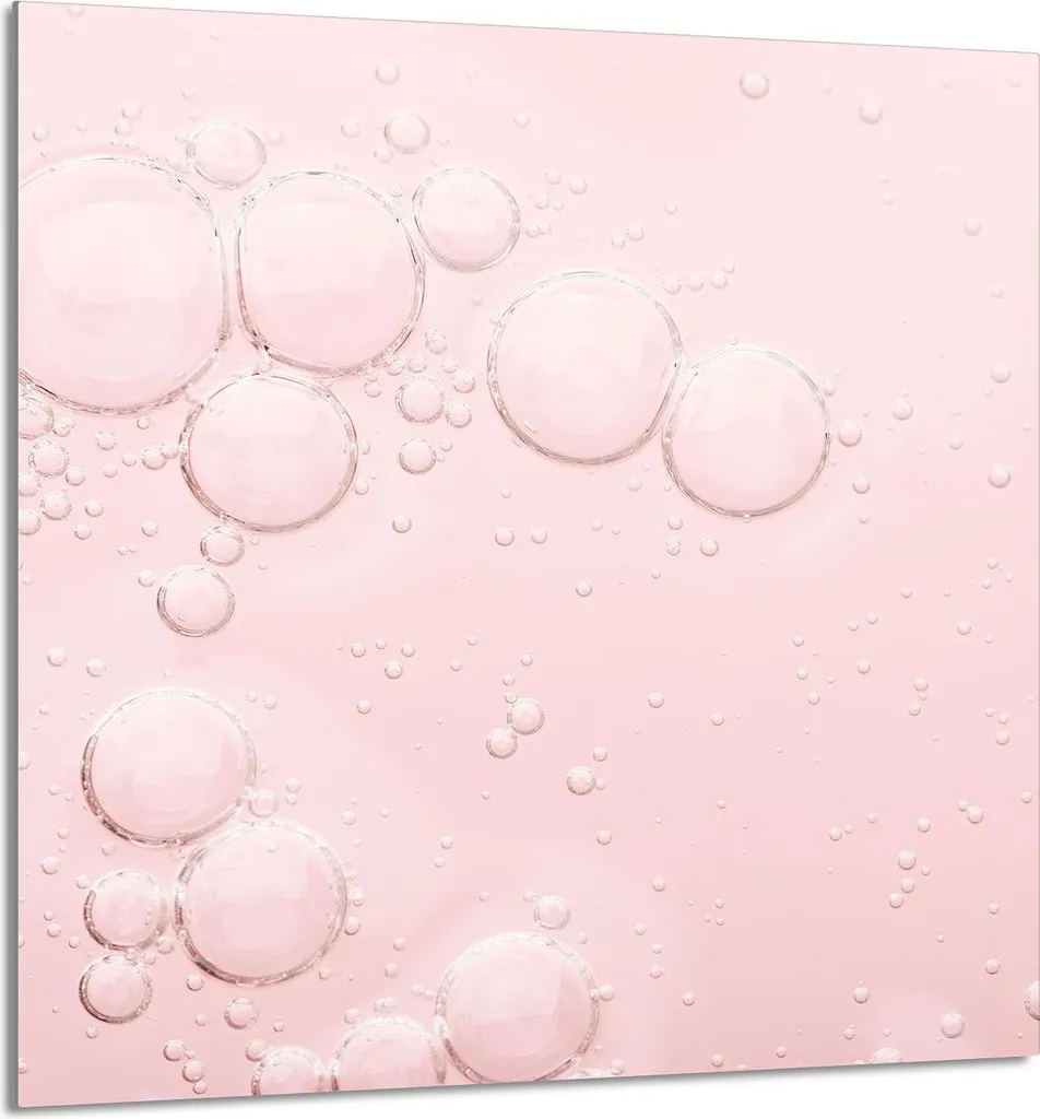 Pannello Vetro Cucina 60x65 Rosa | Anti-Schizzo Facile da Pulire