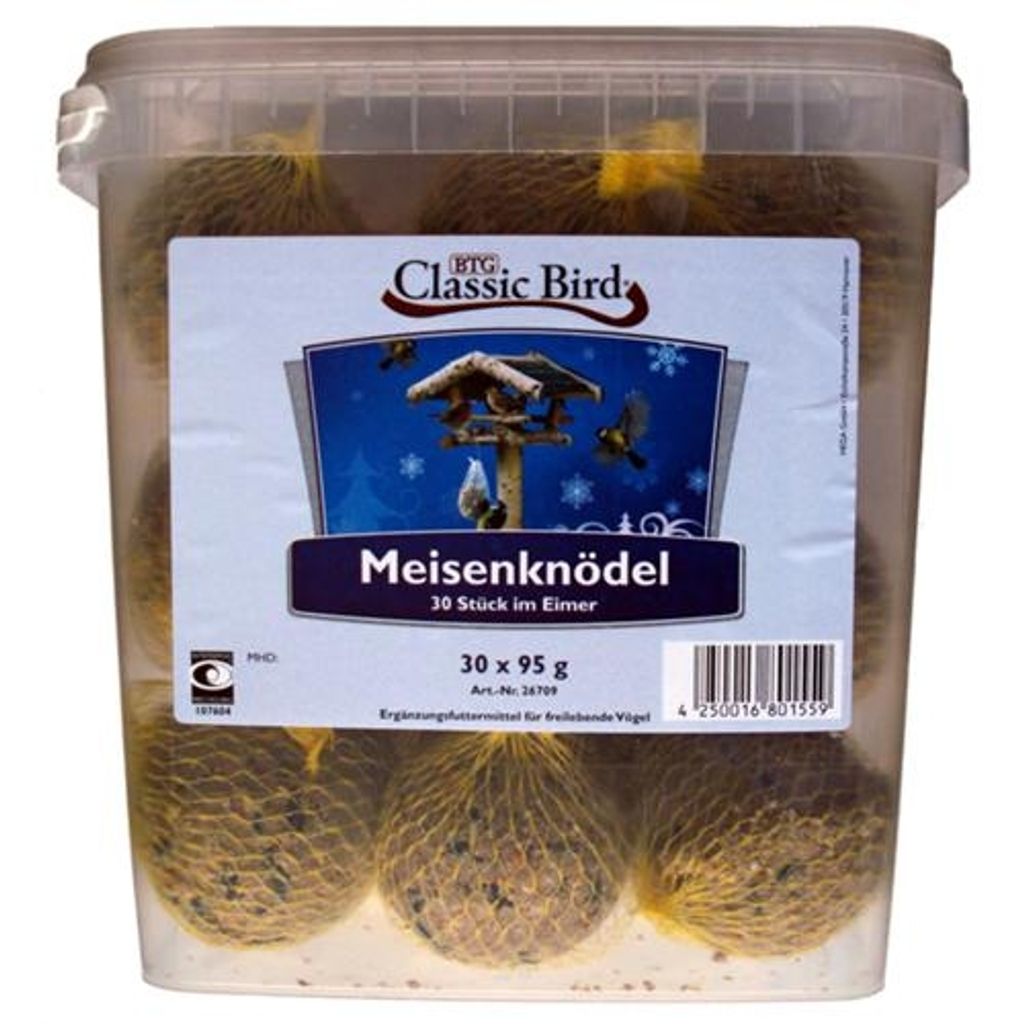 ClassicBird - Meisenknödel auf Tablett - 8 x 15 Stück