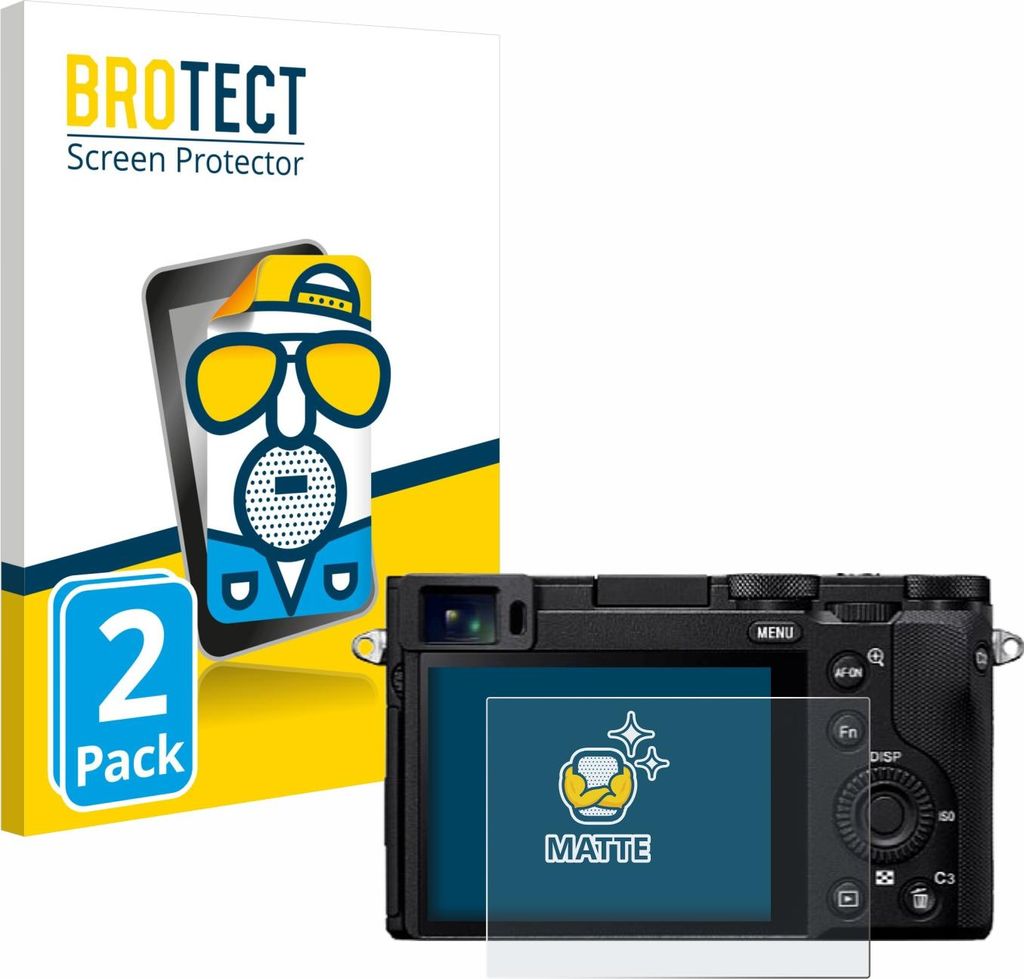 2x BROTECT Schutzfolie für Sony RX1R III Displayschutz Displayschutzfolie Folie Matt Entspiegelungsfolie