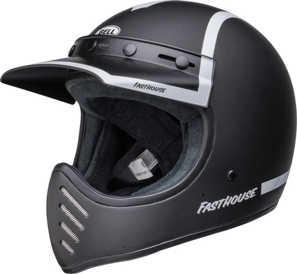 Casque Bell Moto-3 Fasthouse The Old Road Noir Taille L 59-60 cm