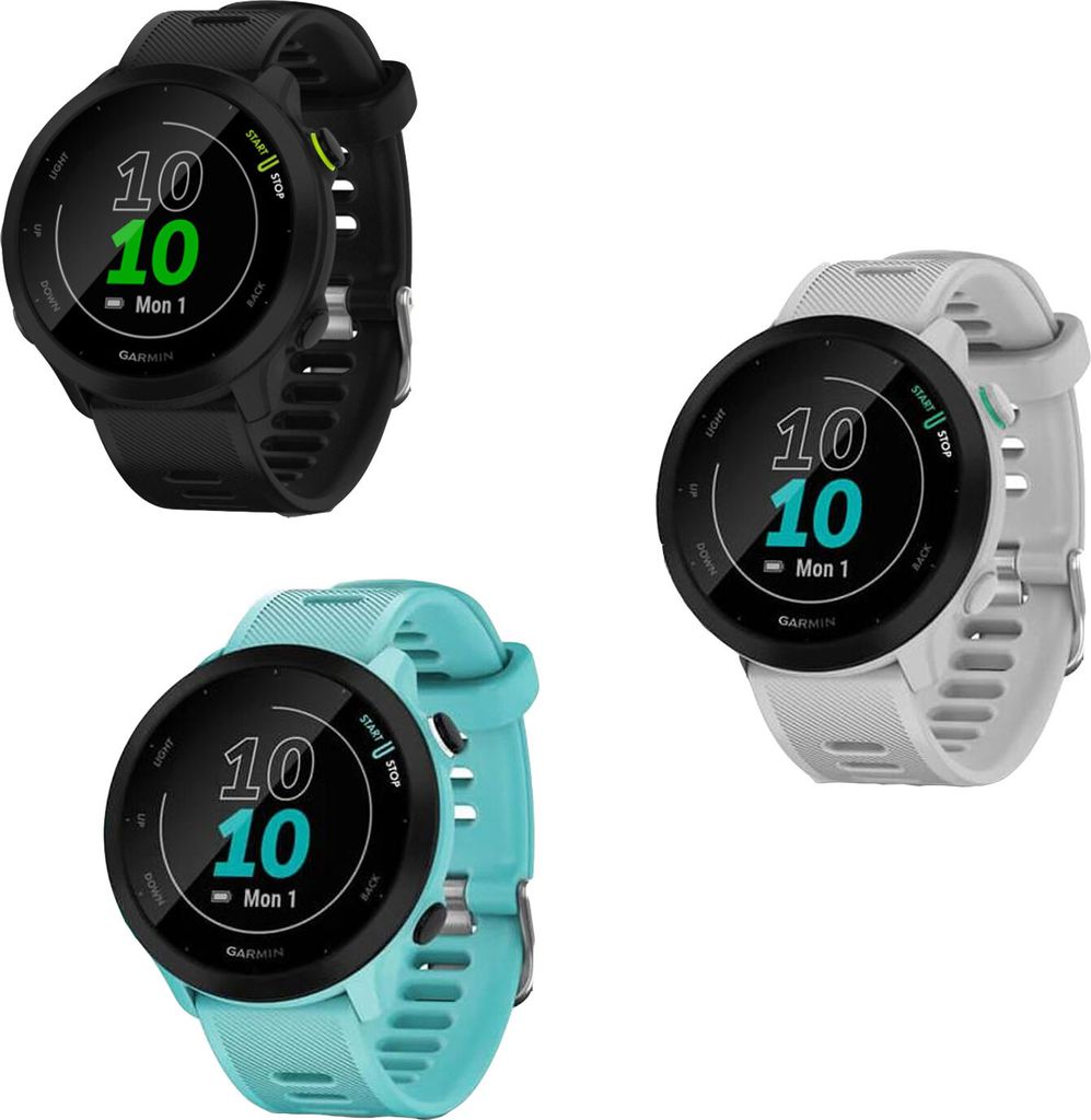 Garmin　ForeAthlete 55 Aqua Garmin Forerunner 55 GPS Running Watch - aqua | BIKE24