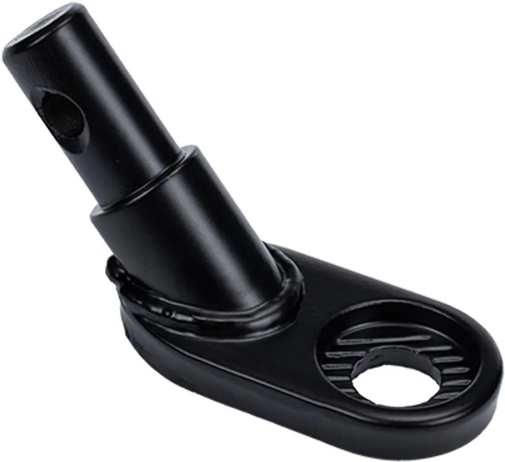 Raccord de Remorque Vélo Type Cube avec Système de Double Accrochage Noir