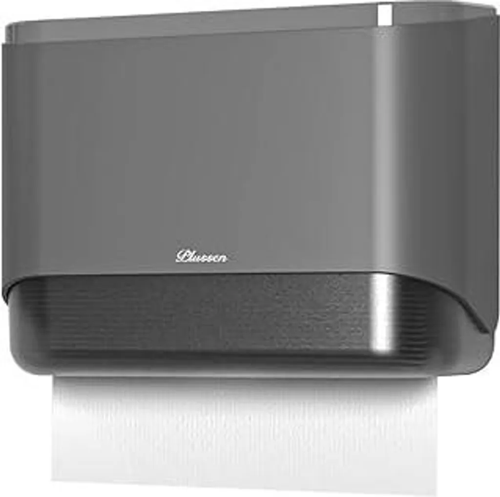 PLUSSEN 6012 Dispenser Carta Argento: Eleganza ABS Senza Buchi
