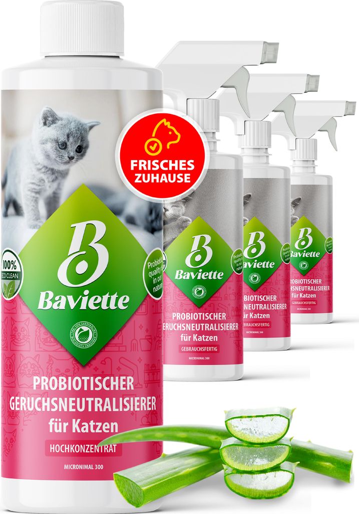 BAVIETTE Probiotischer Geruchsneutralisierer 0,5 L – Produktbild 