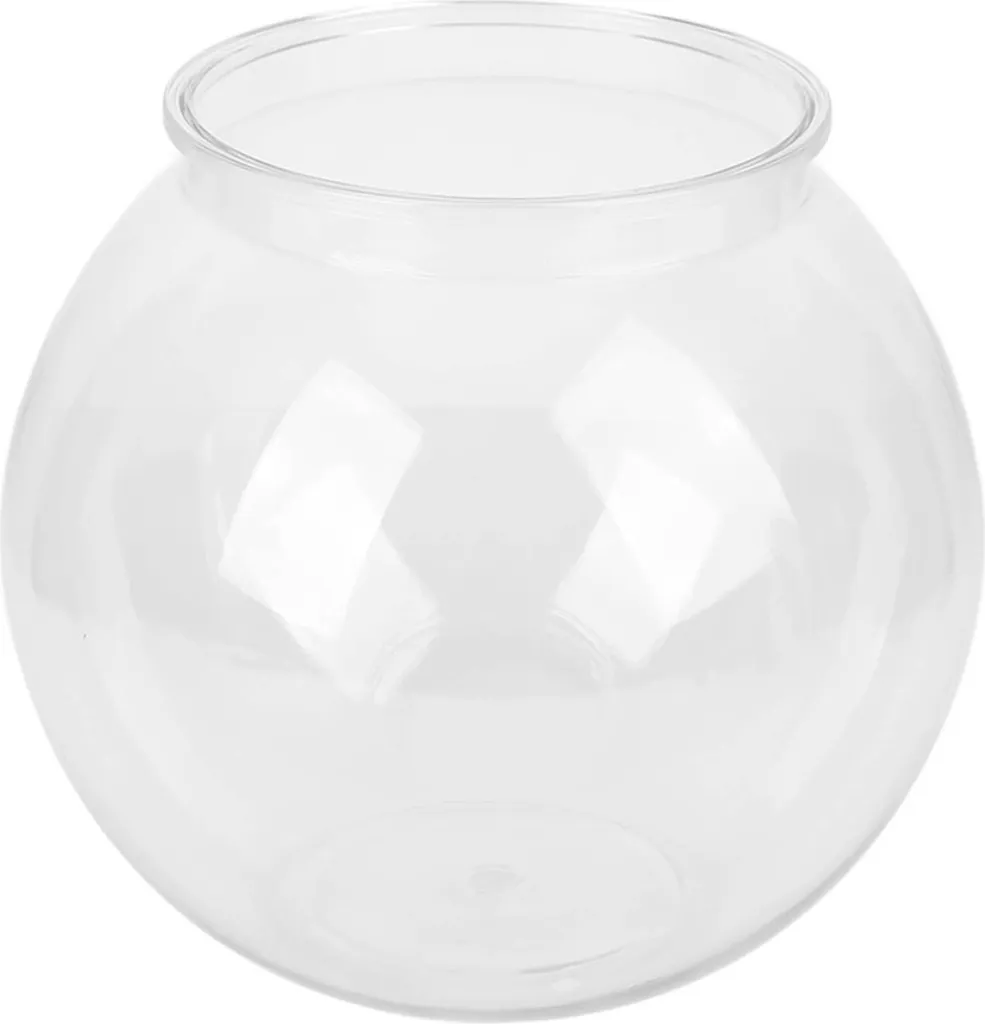 Bol à poisson incassable en plastique robuste multifonction taille L