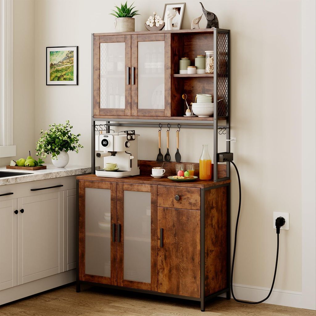 Dripex Küchenbuffet Küchenschrank Buffetschrank mit Produktbild 