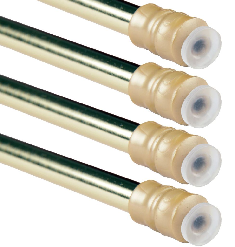 Asta per tende a molla 40-60 cm dorata (confezione da 2), Immagine del prodotto 