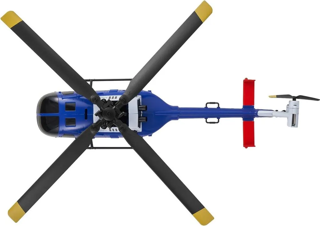 Hélicoptère RC Anti-Crash avec Gyroscope 6 Axes - Vol Stable et Facile - 8