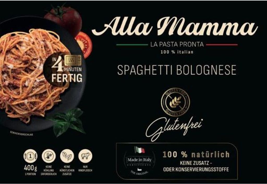 Alla Mamma Spaghetti Bolognese 400g