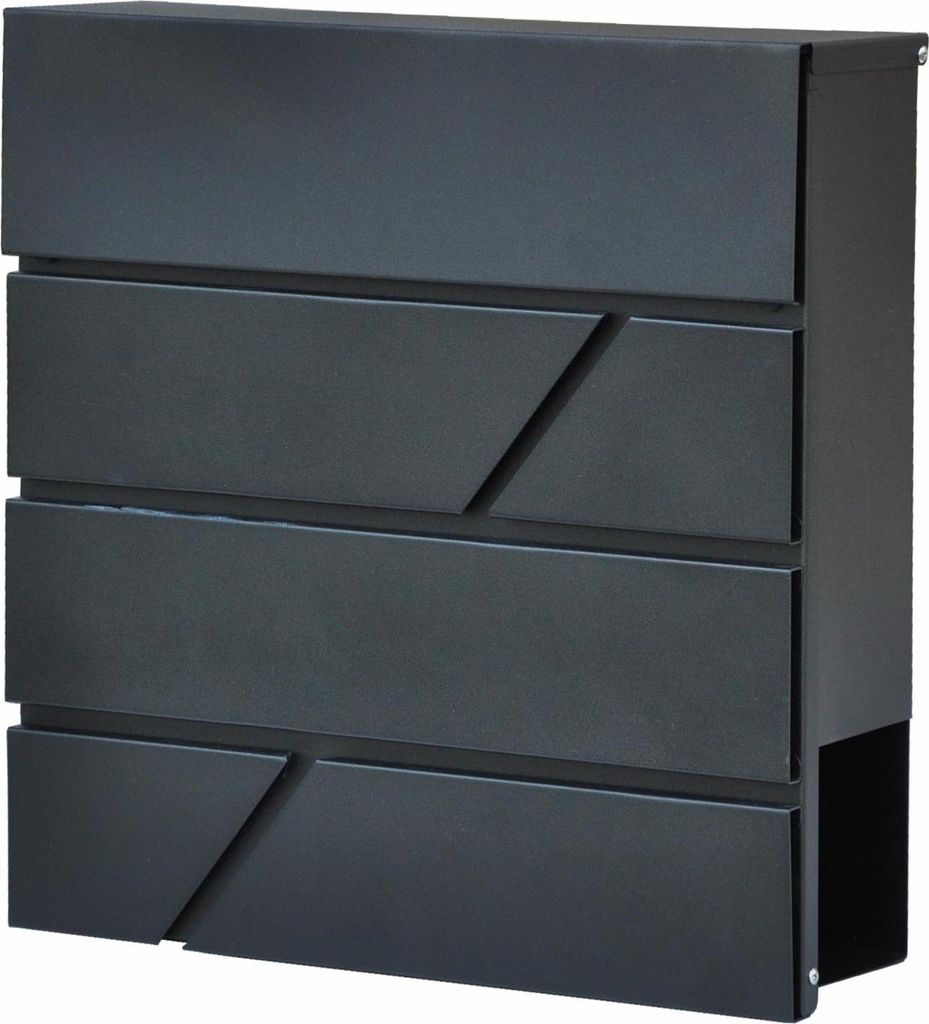 Wandbriefkasten Figura schwarz Produktbild 