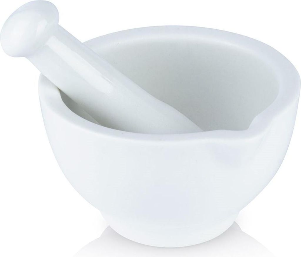 Keramikmörser für Gewürze, Kräuter und Nüsse, langlebig Produktbild 