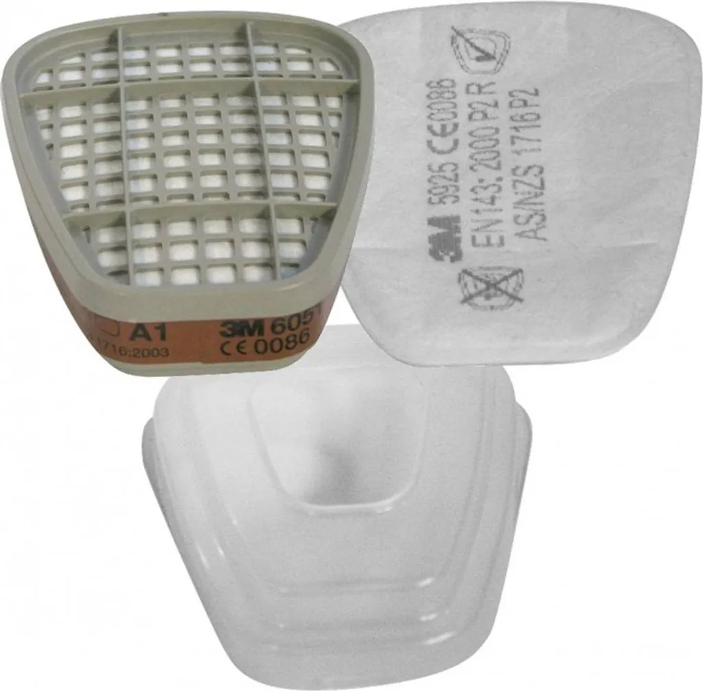 Filtres A2P3R 3M contre odeurs et poussières toxiques - Pack 14 pcs